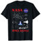 NASA Space Shuttle Schematic Blue Print Graphic T-Shirt T-Shirt