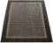Paco Home Outdoor Teppich Flachgewebe in Sisaloptik mit Boho-Muster langlebig Modern, witterungsbeständig & strapazierfähig Ideal für Terrasse, Garten & Balkon, Anthrazit, Grösse:240x340 cm