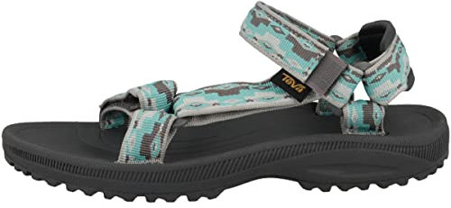 Teva Sandali da donna con punta aperta a vento, multicolore (Monds Waterfall Mwtr), 37 EU