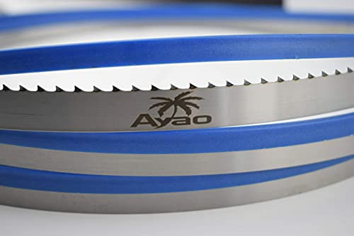 AYAO Bandsägeblatt, 2240 mm x 13 mm x 4 TPI gehärtete Zähne
