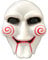 HAC24 Jigsaw Maske - Chucky Horror Gesichtsmaske für Halloween & Fasching - Unisex-Erwachsene