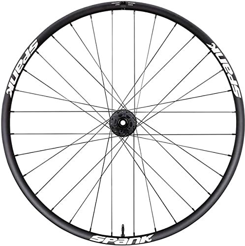 Spank Spike Race33, 26 Zoll, 32 H, Nabe SS-DJ, SingleSpeed 135 x 10 mm, verschraubt, MTB Hinterrad, Unisex, Schwarz