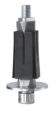 DELEX-Rollen Expander für Vierkantrohr 36-40 mm, Edelstahl, Außensechskant, Silber, Expanderbolzen