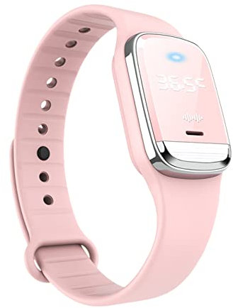 Andoer Ultrasonique Bracelets Bandes Rechargeable éloigne Les Moustiques de Manière sûre et Efficace Anti-moustiques Anti-DEET Réutilisable Longue Protection pour Enfants Adultes Camping l'escalade
