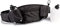 Hüfttasche Sport Bauchtasche mit 2 Trinkflaschen 300 mL Trinkgürtel Wasserdicht Lauftasche Gürteltasche Bauchtasche Hüfttasche Laufgürtel Jogging Running Radsport Schwarz Damen und Herren VEGAN