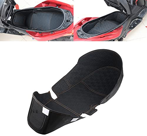 Cuir PU Respectueux de la natureTapis boîte Rangement de Coussin de Compartiment Doublure de Protection de Coffre de Moto pour Yamaha Xmax 125 Xmax 250 Xmax 300 Xmax 400 Tricity 300