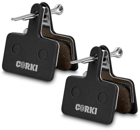 Corki Cycles 2 Paar Bremsbeläge für TRP Tektro Shimano Deore Br-M575 M525 M515 T615 T675 M505 M495 M486 M485 M475 M465 M447 M446 M445 M416 M415 M395 M375 M315 M355 C601 C501 (Resin)