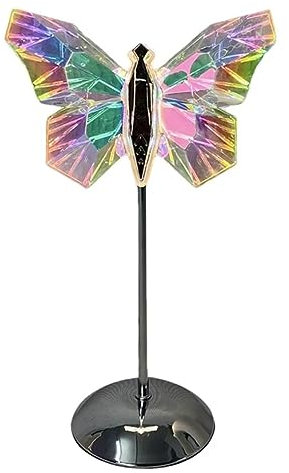 GUANSHAN Bunte Schmetterling Tischlampe LED Acryl Schmetterling Nachtlicht Nachtlampe Dekorative Tischlicht Stimmung Tischlampe Für Schlafzimmer, Kinderzimmer