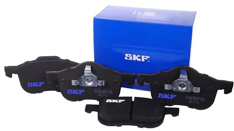 SKF Scheibenbremse Bremsbelag VKBP 80215-4er Set - Position Vorderachse Höhe 78 mm Länge 171 mm Breite 131 mm Dicke 18,6 mm - OE Qualität