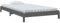 vidaXL Stapelbett Grau 100x200 cm Massivholz Kiefer