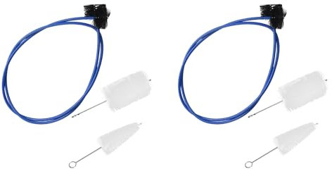 AutoSwan Trompeten-Wartungs-Reinigungs-Pflegeset, 3 Bürsten in 2 Packungen