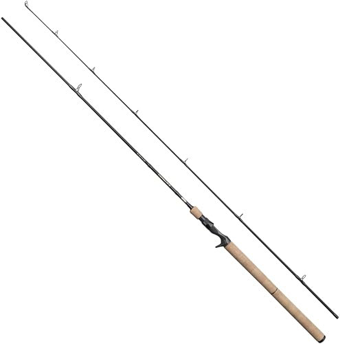 Berkley Lightning HT II Casting Rod - Leichte 24HDC Carbon, mäßig-schnelle Aktion, Vollkorkgriff, Süß- und Salzwasserangeln, ideal für Spinner, Blinker und Crankbaits, 3,96m