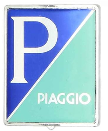 SCUDETTO RETTANGOLARE AD INCASTRO COMPATIBILE CON PIAGGIO VESPA GT GTS LX ET4 PX
