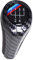 Schaltknauf Schaltknauf for BMW 1 3 5 6 Serie E46 E53 E60 E61 E63 E65 E81 E82 E83 E87 E90 E91 E92 X1 X3 X5, verchromte, Matte Kohlefaser SchaltknäUfe(Carbon Line 5Speed)