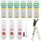 Ladder Tags Ladder Inspection Tags, 3 Holders 6 Ladder Inspection Tag Inserts and 1 Marker, Waterproof Access Platform Inspection Record Kit for All Ladder Types Other Equipment Indoor Outdoor Use