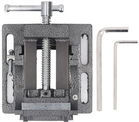 Angle Drill Press Vise Tilting Stable Clamping Cast Steel Drill Press Vise