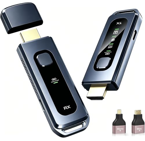 Transmisor y Receptor HDMI inalámbrico 2026, decodificación 4K