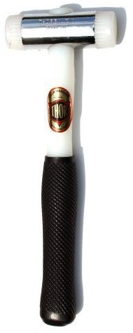 Thor Nylon-Hammer TH11710, 3,8 cm Schlagfläche Durchmesser mit 27,9 cm Griff