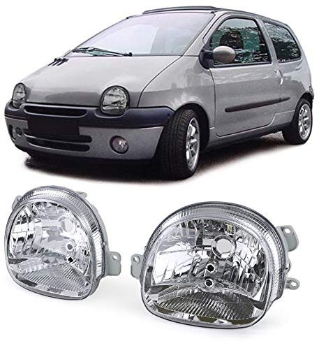 Carparts-Online Klarglas Scheinwerfer Rechts + Links passend ür Renault Twingo 98-07