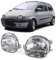 Carparts-Online Klarglas Scheinwerfer Rechts + Links passend ür Renault Twingo 98-07