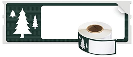 DYMO LabelWriter-Adressetiketten für Weihnachten, limitierte Edition, Weihnachtsbaum, 28 x 89 mm