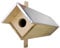 Esschert Design NK44 Holzkiste Kleine Eule, 52 x 81 x 31 cm, Braun