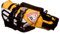 EzyDog Schwimmweste Hund - DFD Hundeschwimmweste - Schwimmwesten für für Kleine Hunde - Rettungsweste mit Griff und Reflektoren, Größenverstellbar (MXS, Gelb)