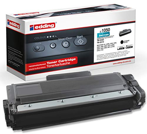 edding Toner ersetzt Brother TN-2320 Kompatibel Schwarz 2600 Seiten 1050 18-1050