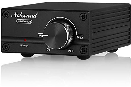 Nobsound, subwoofer, mini amplificatore audio, con canale mono, 100 W