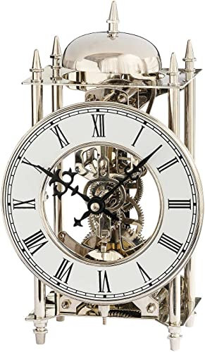 Moderne Uhr mit mechanischem Aufzugswerk, 14 Tage Laufzeit von AMS AM T1184