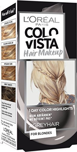 L'OrÃal Paris L'Oréal Paris Colovista Hair Makeup 1-Day-Color-Highlights 3 greyhair
