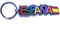 ValmoniSport Porte-clés Motif Espagne Lettres Couleurs et Drapeau Espagne 8 cm Rouge et Jaune