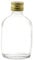 Wares of Knutsford 70 x Small Glass Bottles Flask (50ml) with Gold Caps - Perfect for Weddings - Mini Hip Flask Style