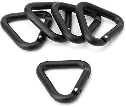 wr Mousqueton Triangulaire, Camping en Plein Air Randonnée Porte-clés Snap Clip Crochet Boucle De Bouilloire