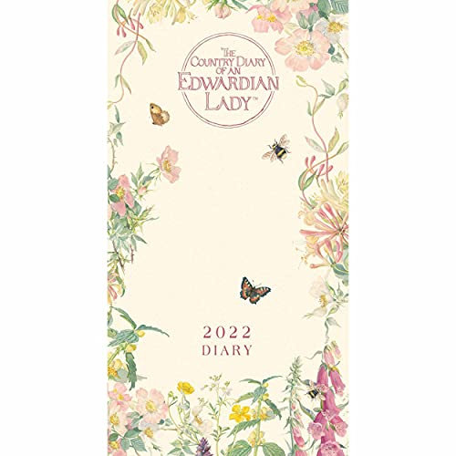 Country Diary of an Edwardian Lady Slim Deluxe Diary 2022