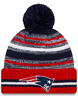 New Era NFL Sideline Kinder Wintermütze New England Patriots