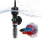 DIFCUL Chauffage Aquarium，DIFCEL Tige chauffante Mini Chauffe-Aquarium 25 W avec ventouses 26 ℃/78,8 ℉ Tige chauffante Anti-Explosion à température Constante pour Aquarium