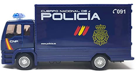 PLAYJOCS GT-8079 CAMIÓN POLICÍA Nacional vehículo para niños y coleccionistas.