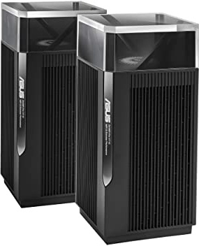 ASUS ZenWiFi Pro AX11000 Tri-Band WiFi 6 Mesh System (XT12) - Whole Home Coverage up to 6000 Sq.Ft & 6+ Rooms, Dual 2.5G Ports, AiMesh, Included Lifetime Internet Security, Easy Setup(Pack of 2)