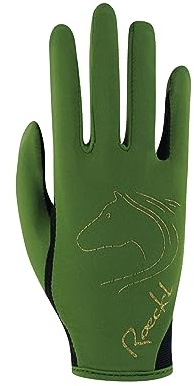 Roeckl Sports Guanti da equitazione TRYON, Unisex, Pesto 5
