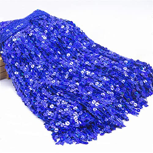 100x30cm Glitter Pailletten Quaste Fransenbesatz Dekor Vorhang Latin Stage Dance Röcke Kleidungsstücke DIY Zubehör-06