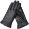 Ymmchy Touchscreen Handschuhe für Damen Warme Lederhandschuhe Gefüttert Winter SMS-Handschuhe Schwarz L