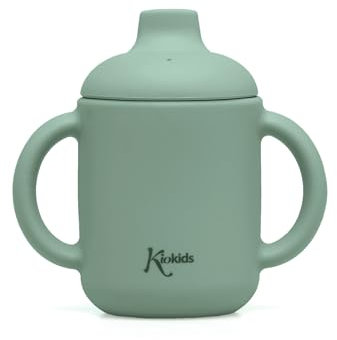Kiokids Taza De Silicona Sage Con Asas