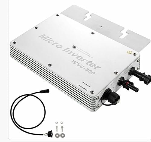 Netzgekoppelter Digitaler Solarwechselrichte Wechselrichter für Solarmodule Solarmodul-Wechselrichter Solarmodul Wechselrichter Grid Tie Micro Wechselrichter für Solarpanel IP65 Wasserdicht (300W)