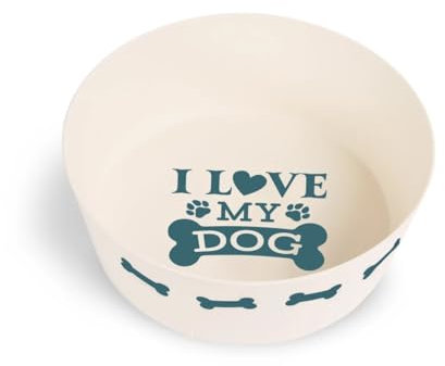 Personalised Dog Bowl (I love my dog)
