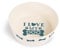 Personalised Dog Bowl (I love my dog)