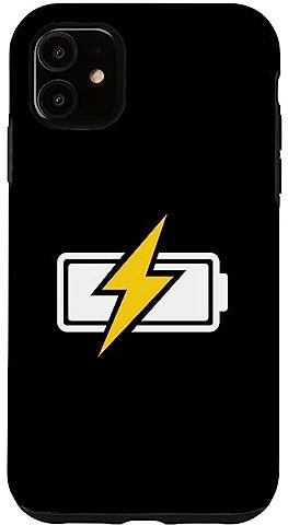 Miftees iPhone 11 Lightning Charging Case - Yellow, Polycarbonate & TPU, Snap-On Case with Built-In Charger
