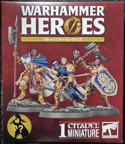 Games Workshop - Warhammer Age of Sigmar - Warhammer Heroes: Stormcast Eternals (boîte unique de 1 figurine aléatoire)
