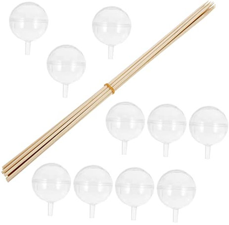 SEWOART 1 Jeu Boule De Cristal Au Chocolat Porte-Boules De Chocolat Voit Tasses d'emballage De Chocolat Bonbons pour Bas De Noël Petit Lait Porte-Bonbons Rond Petites Boîtes Bar Plastique