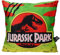 SD TOYS Quadratisches Kissen, Logo, Auto, Jurassic Park, vakuumverpackt, 45 x 45 cm